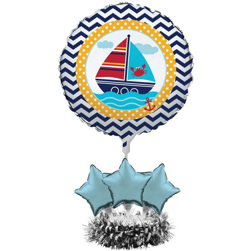 Ahoy Matey! Air Filled Balloon Centerpiece Kit