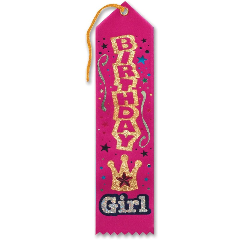 Birthday Girl Jeweled Ribbon