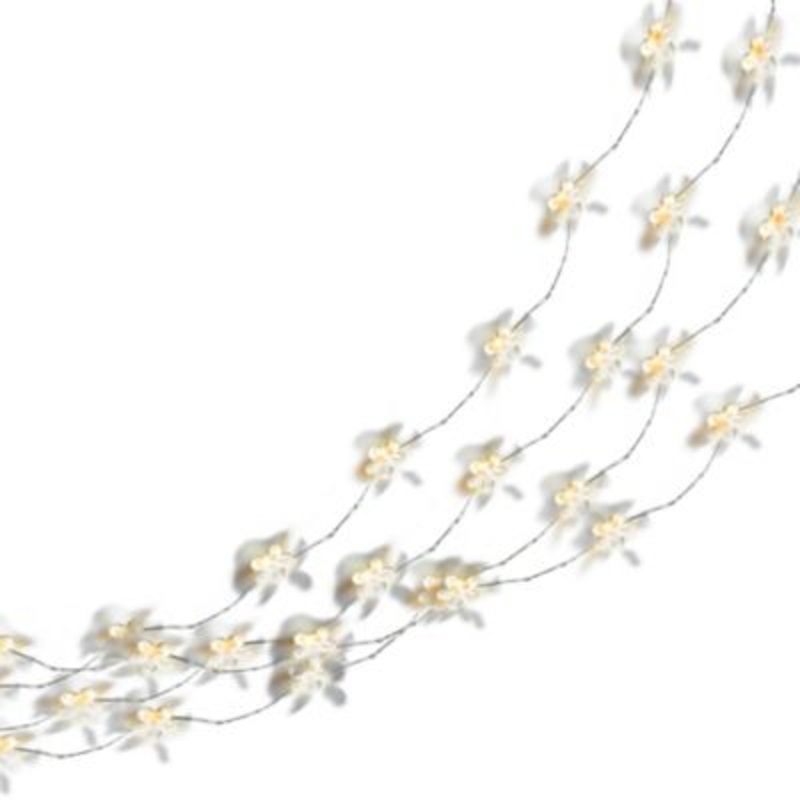 FLOWER LED FAIRY LIGHTS 6'