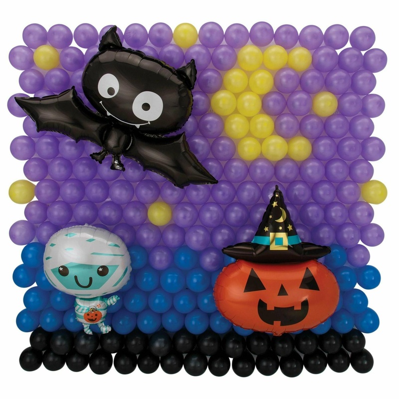 Halloween Air-Filled Balloon Back Drop Kit