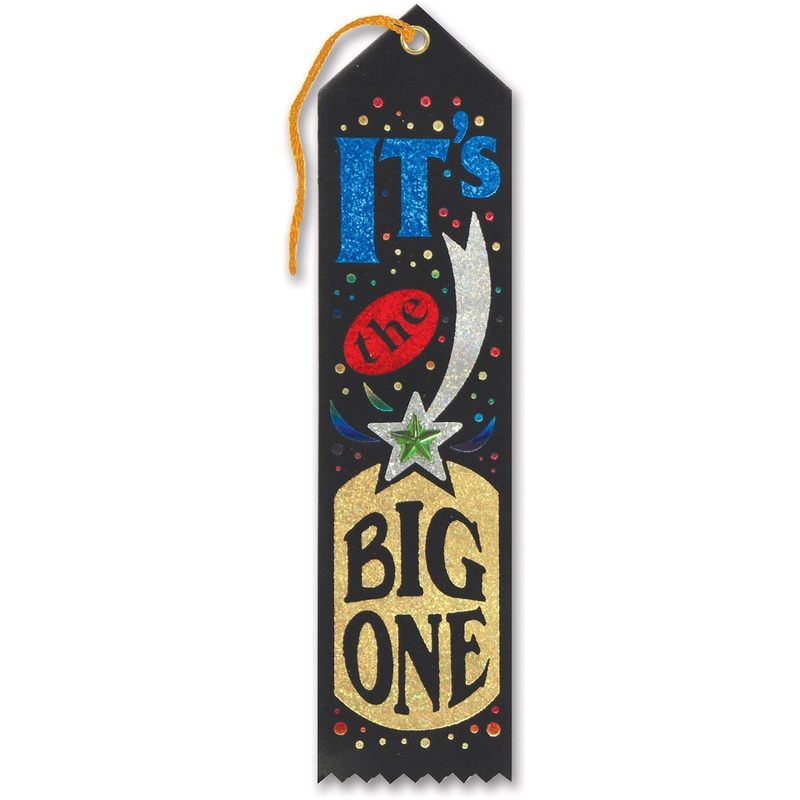 It's The Big One Jeweled Ribbon