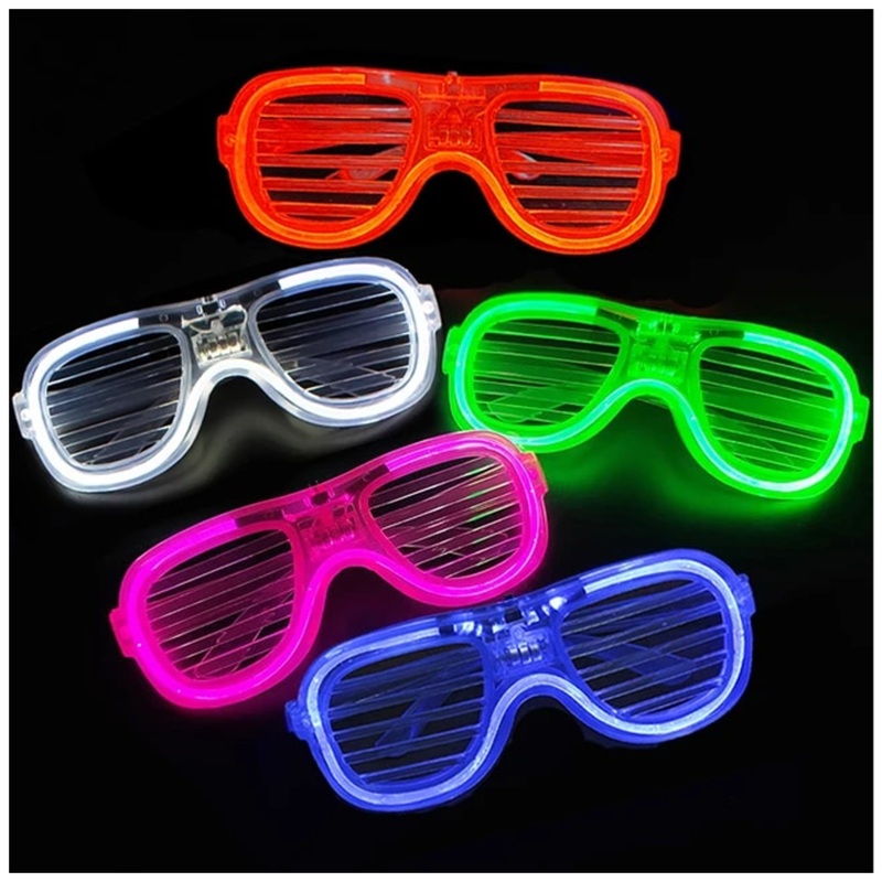 LED Round Wired Shades with Glowing LED Border - 1PC