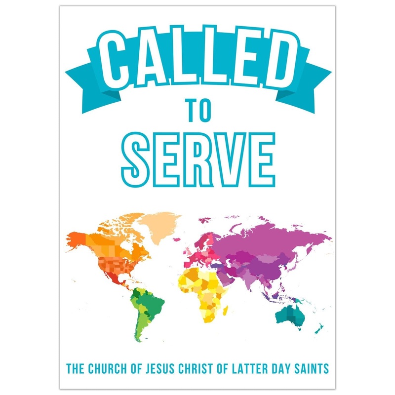 Missionary Called to Serve Banner Color 24" x 32" | 1 ct