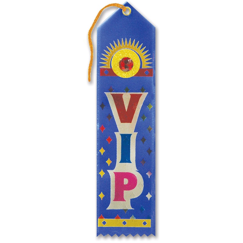 VIP Jeweled Ribbon