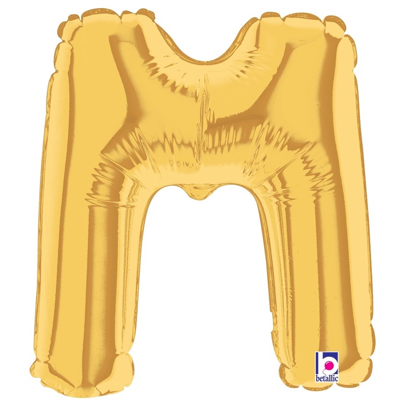 Betallic M Gold 7 inch Air-Filled Shape 1ct