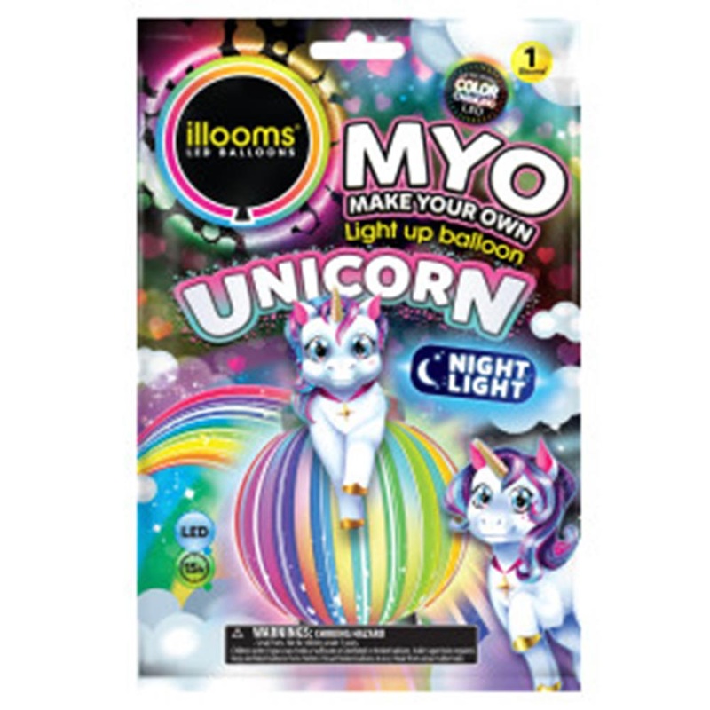 LED Balloon - Myo Unicorn Lantern