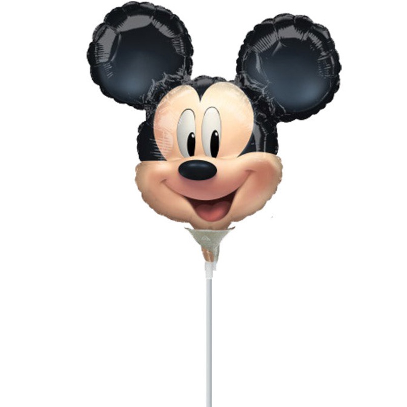 Mickey Head Air-filled Foil Balloon
