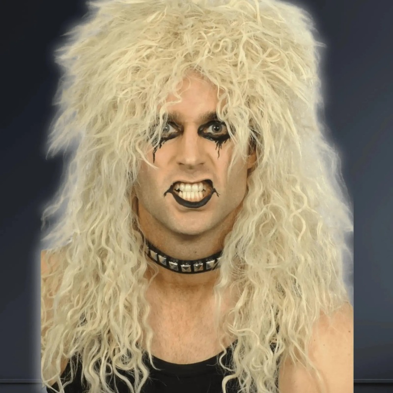 Hard Rocker Wig  Blonde, Long Tousled Style