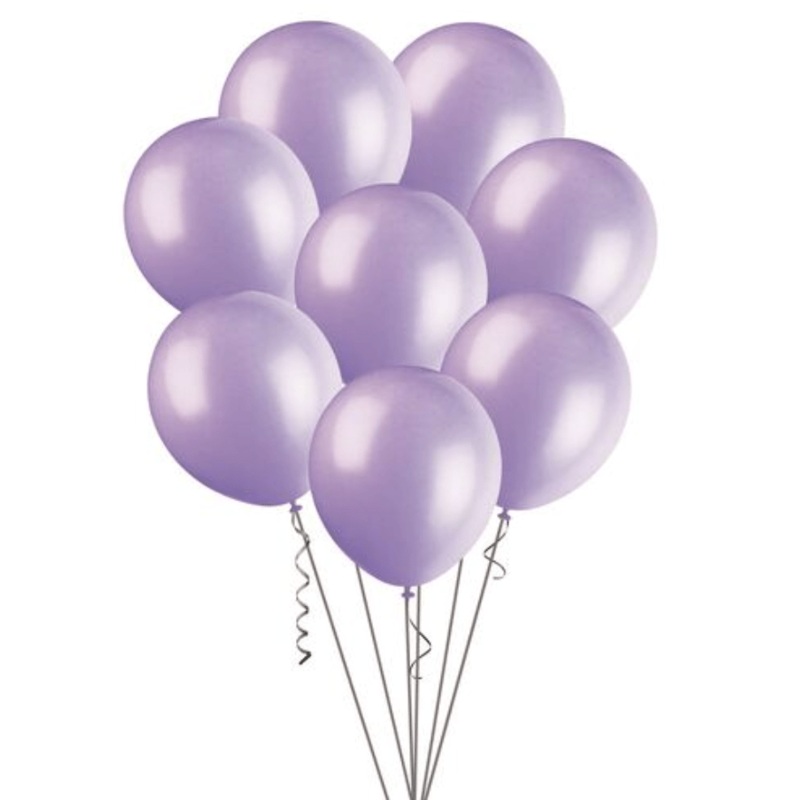 Lavender Decorator Balloons 30cm (Pack of 100)