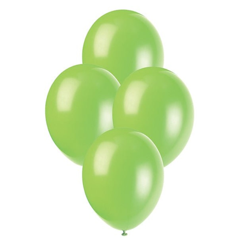 Neon Lime Green Premium Balloons 30cm (Pack of 50)