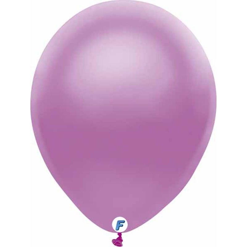 "12" Pearl Purple Latex Balloons - Pack Of 100"