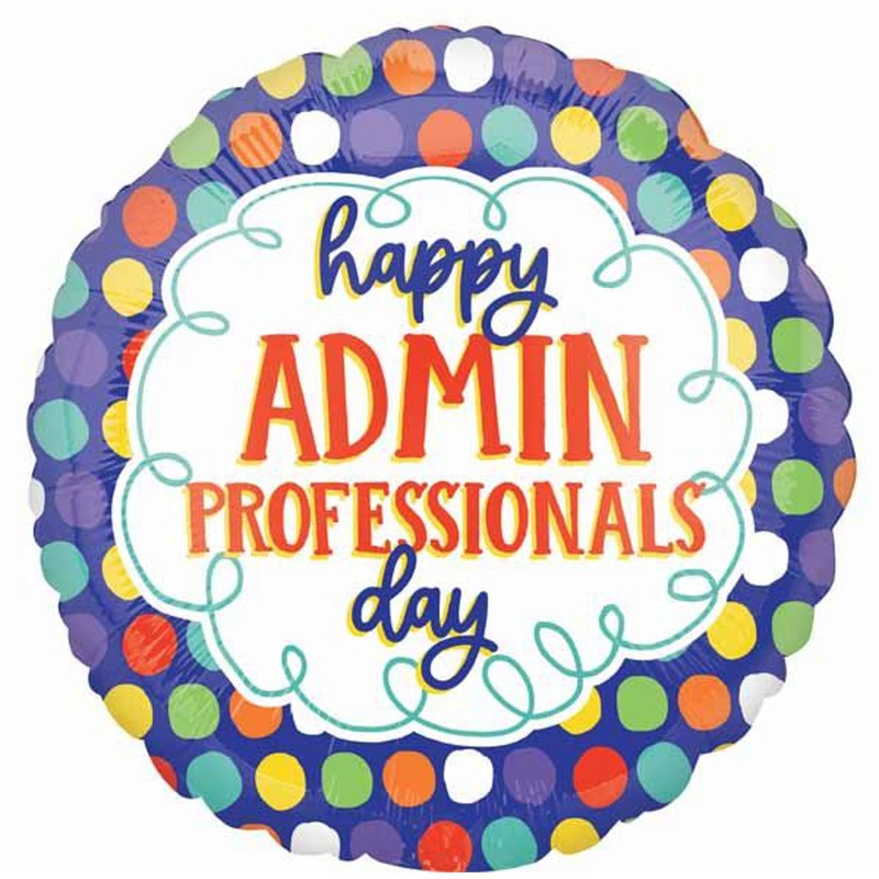 Admin Day Dots Balloon Package.