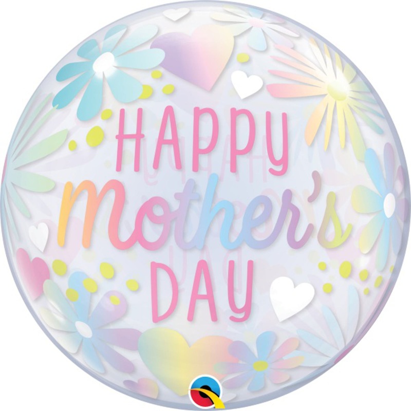 Floral Pastel Bubble Balloon Package