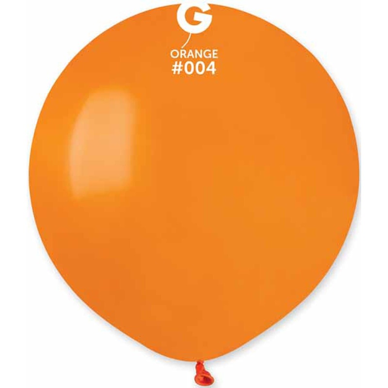Gemar Orange Balloons 19" - 25 Pack