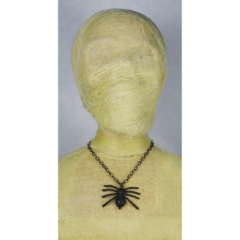 "Jeweled Spider Necklace Set"