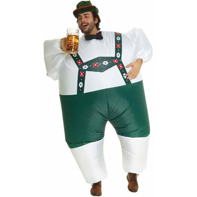 Lederhosen Megamorph Costume - Adult One Size