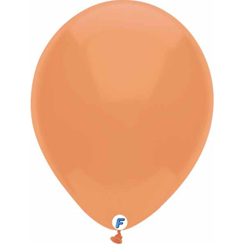 Funsational Peach Balloons - Pack Of 15 (12 Inch)