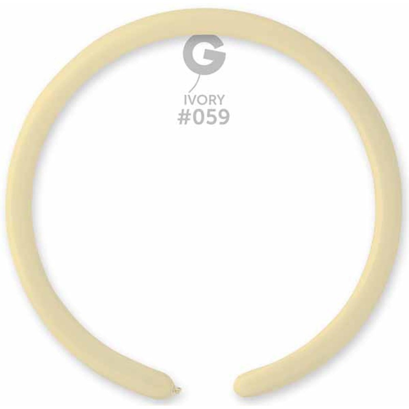 Gemar 160 Ivory #059 Balloons - Pack Of 50