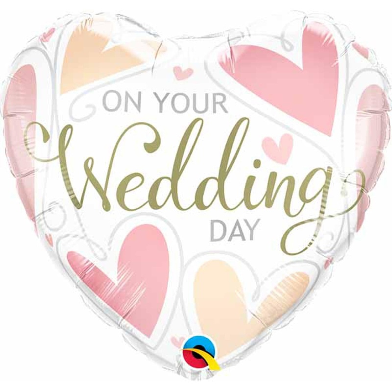 Heart-Shaped Wedding Balloon Package