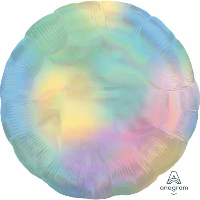 Iridescent Rainbow 18" Party Balloon Package