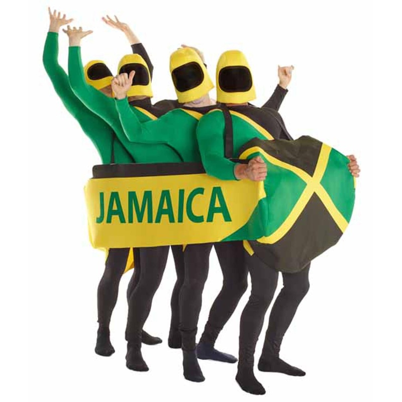 Jamaican Bobsled Costume - One Size Fits All