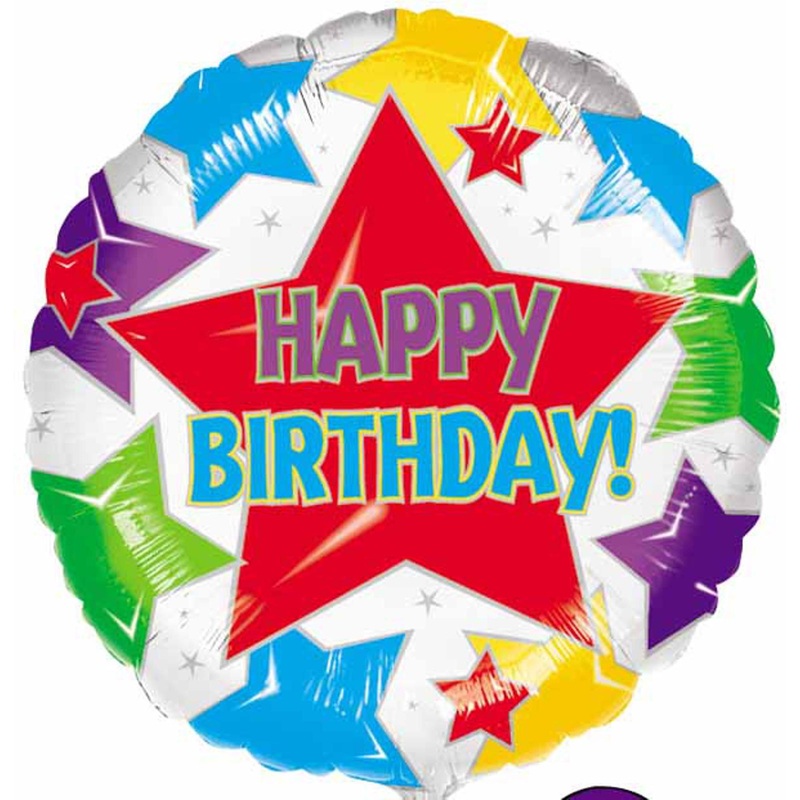 Star Birthday Balloon Package