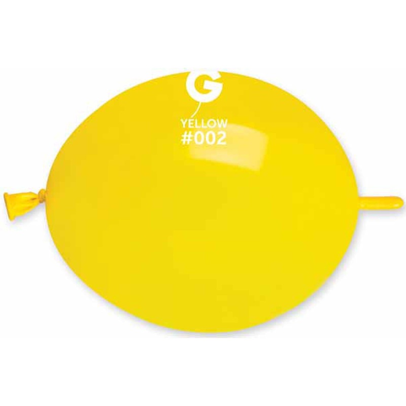 Yellow Glink Balloons - 13" / 50 Pack