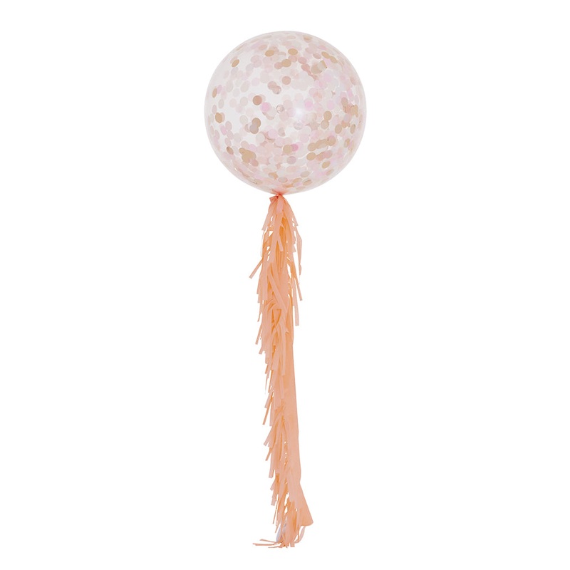 Blossom Jumbo and Fringe Filled with Helium