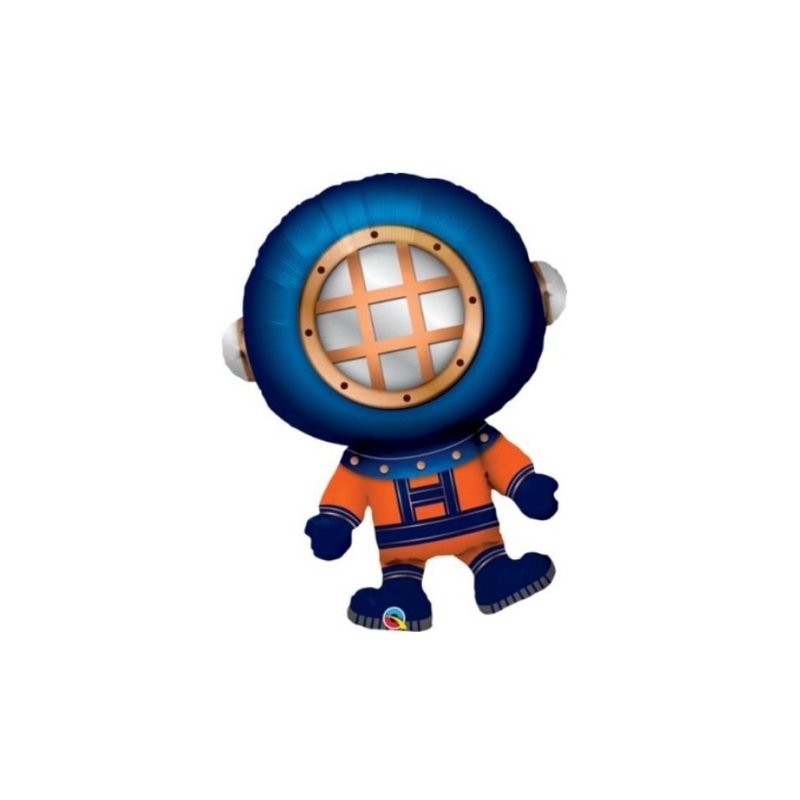 Deep Sea Diver Balloon Filled with Helium