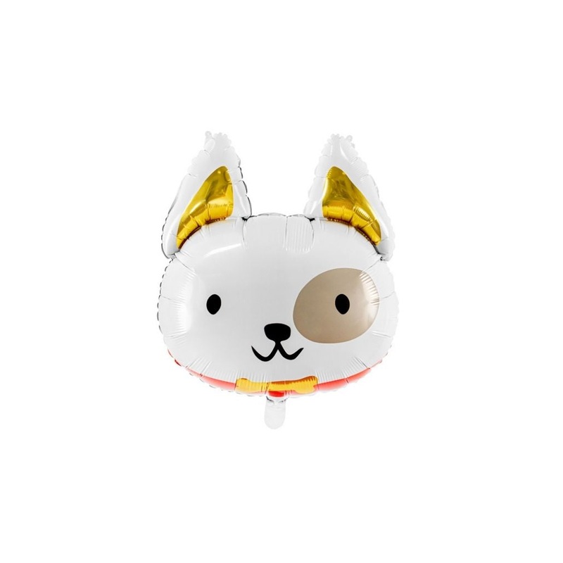Dog Foil Balloon Filled with Helium