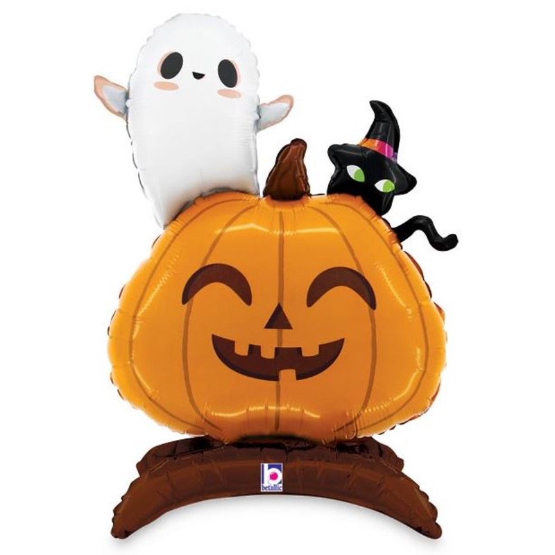 Halloween Standup Jack-O-Lantern Friends Air-Filled