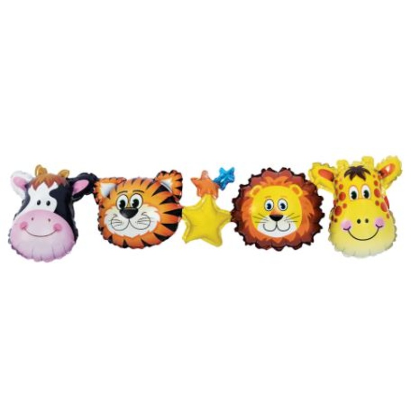 Jungle Animal Balloon Garland Air-Filled