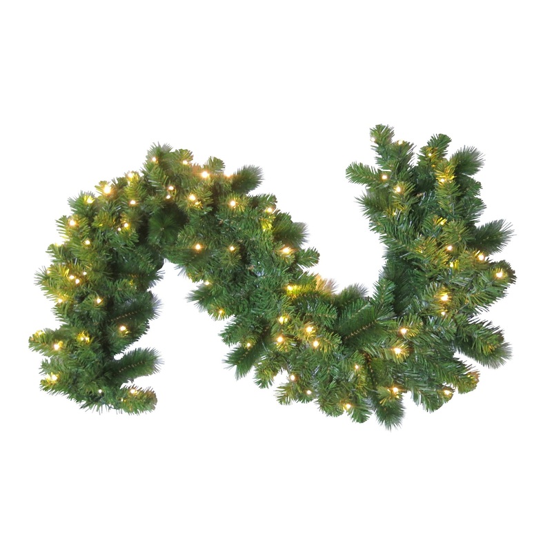 Luxe Xmas Garland with 80 LEDS,