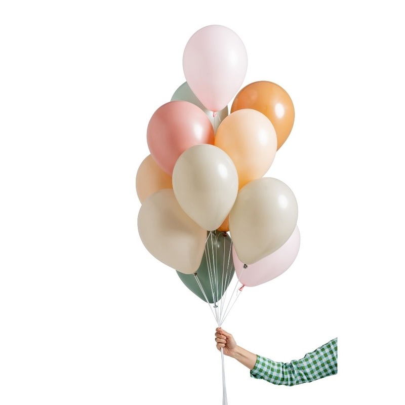 Sage Balloon Set Filled with Helium