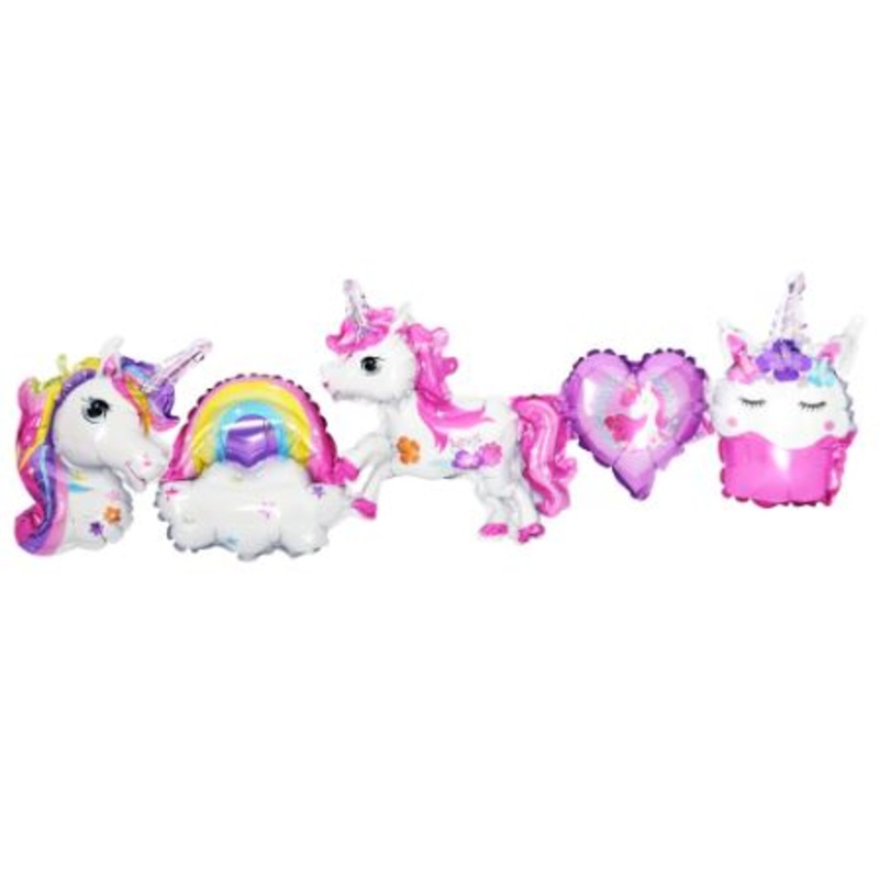 Unicorn Balloon Garland Air-Filled