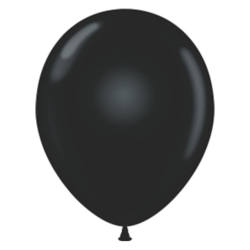 11" Tuftex Balloons (100 Per Package) Black