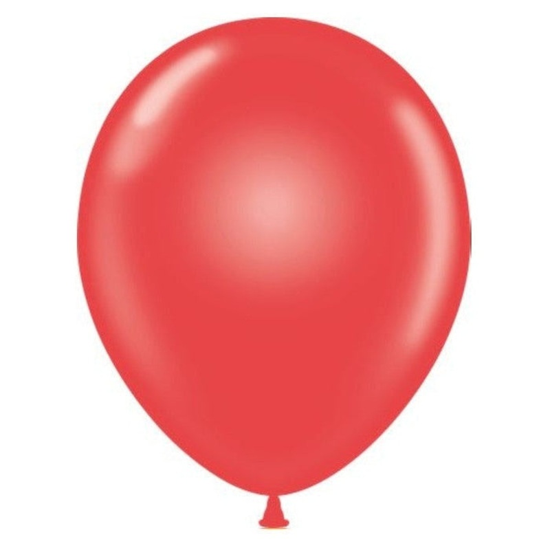 11" Tuftex Balloons (100 Per Package) Crystal Red