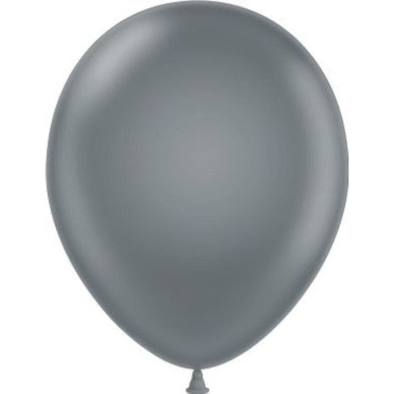 11" Tuftex Balloons (100 Per Package) Gray Smoke