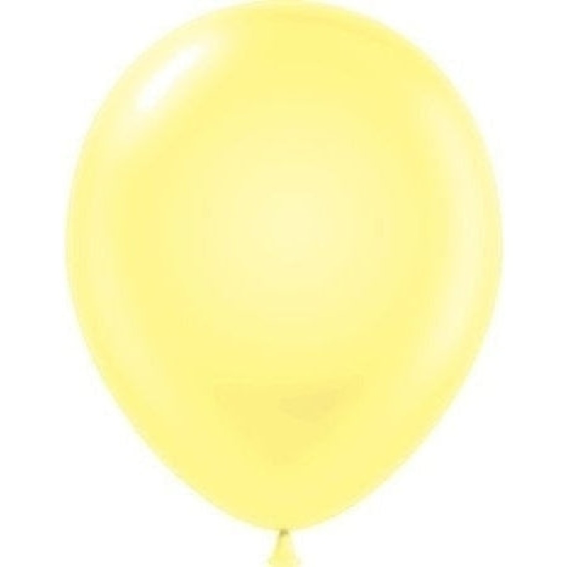 11" Tuftex Balloons (100 Per Package) Pearl Yellow