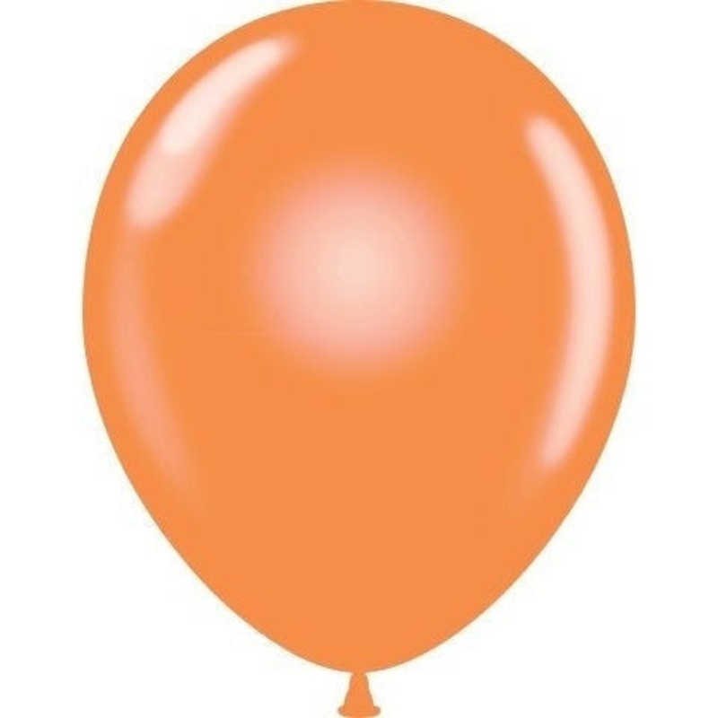 11" Tuftex Balloons (100 Per Package) Tangerine