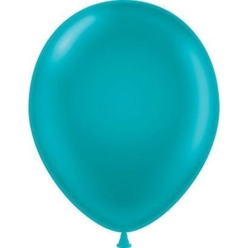 11" Tuftex Balloons (12 Per Package) Metallic Teal
