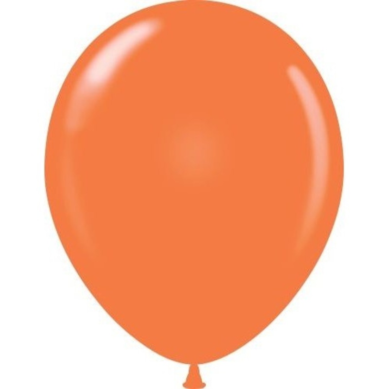 11" Tuftex Balloons (12 Per Package) Orange