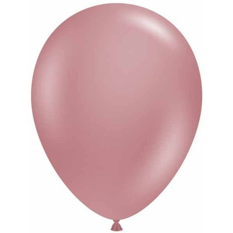 11" Tuftex Balloons (72 Per Package) Canyon Rose