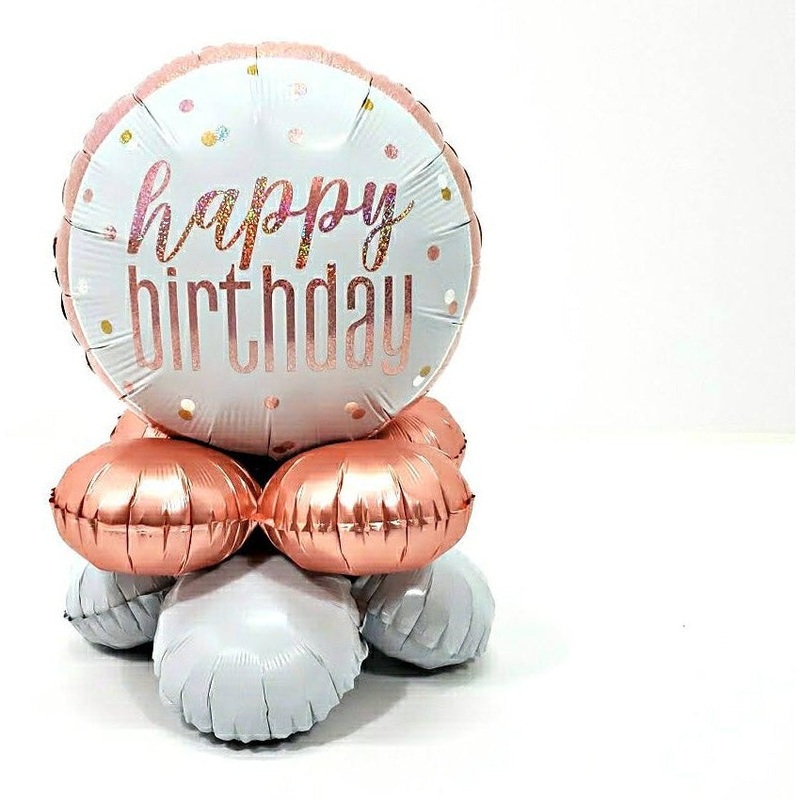 Air Filled Balloon Centerpiece - Compacount Choose Your Own Theme