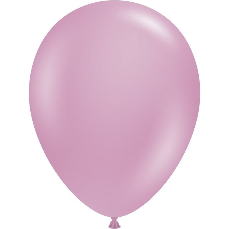 Mini Decorator 5" Tuftex Latex Balloons (50 Per Package) Canyon Rose