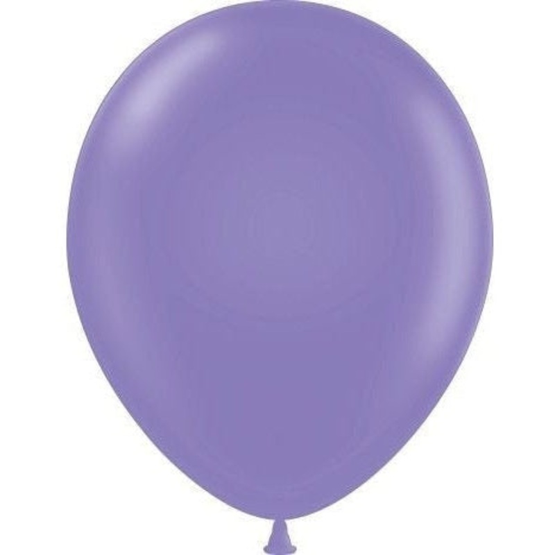 Mini Decorator 5" Tuftex Latex Balloons (50 Per Package) Lavender