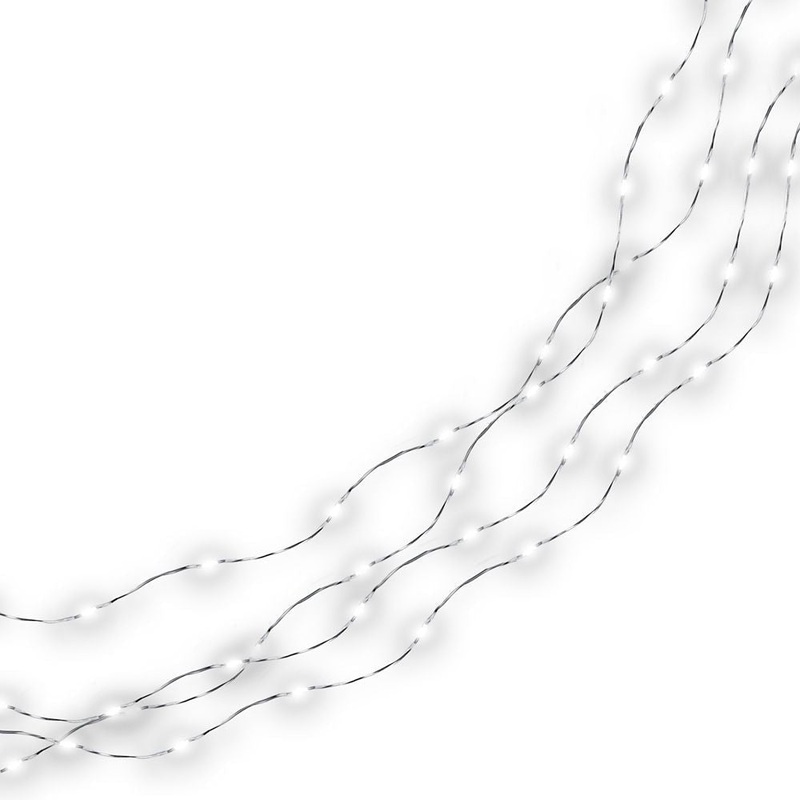 White Battery Operated Led Fairy String Lights