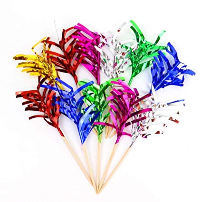 Foil Frilled Toothpicks 12pk