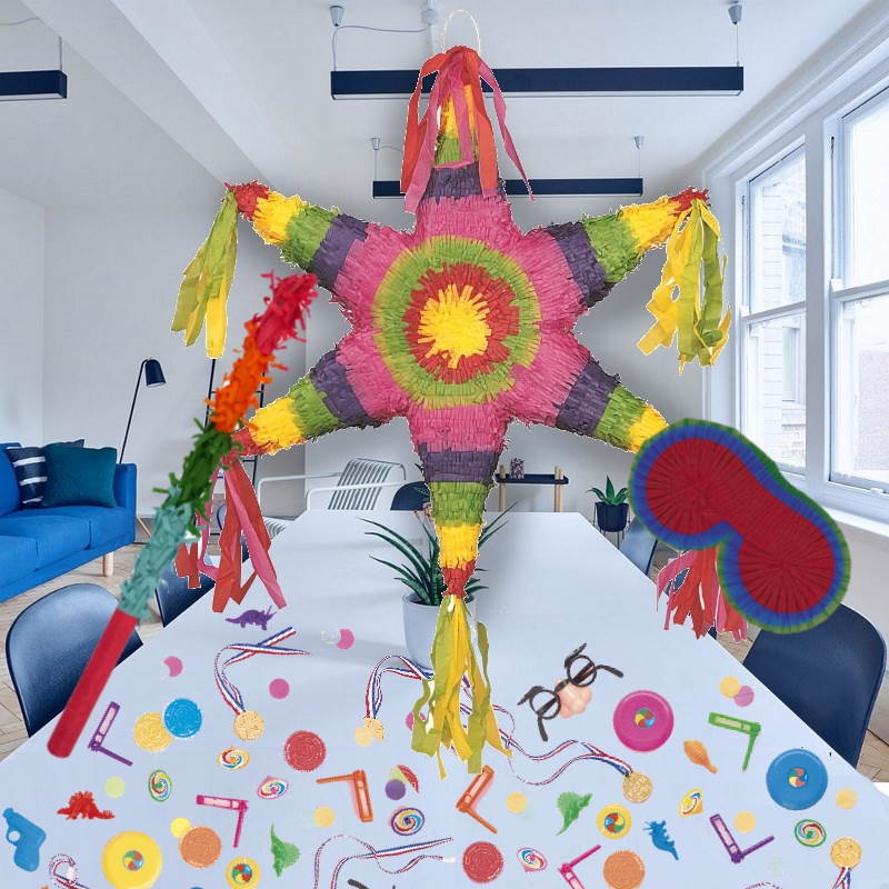 Mexican Star Filled Pinata Kit