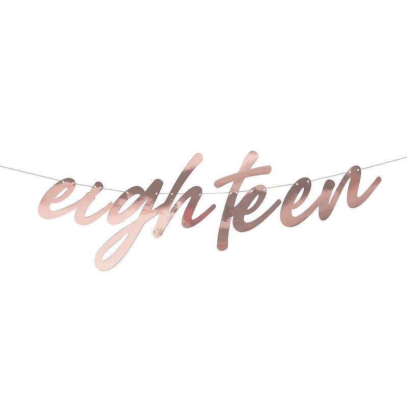 Mix it Up Banner Eighteen Foiled Each